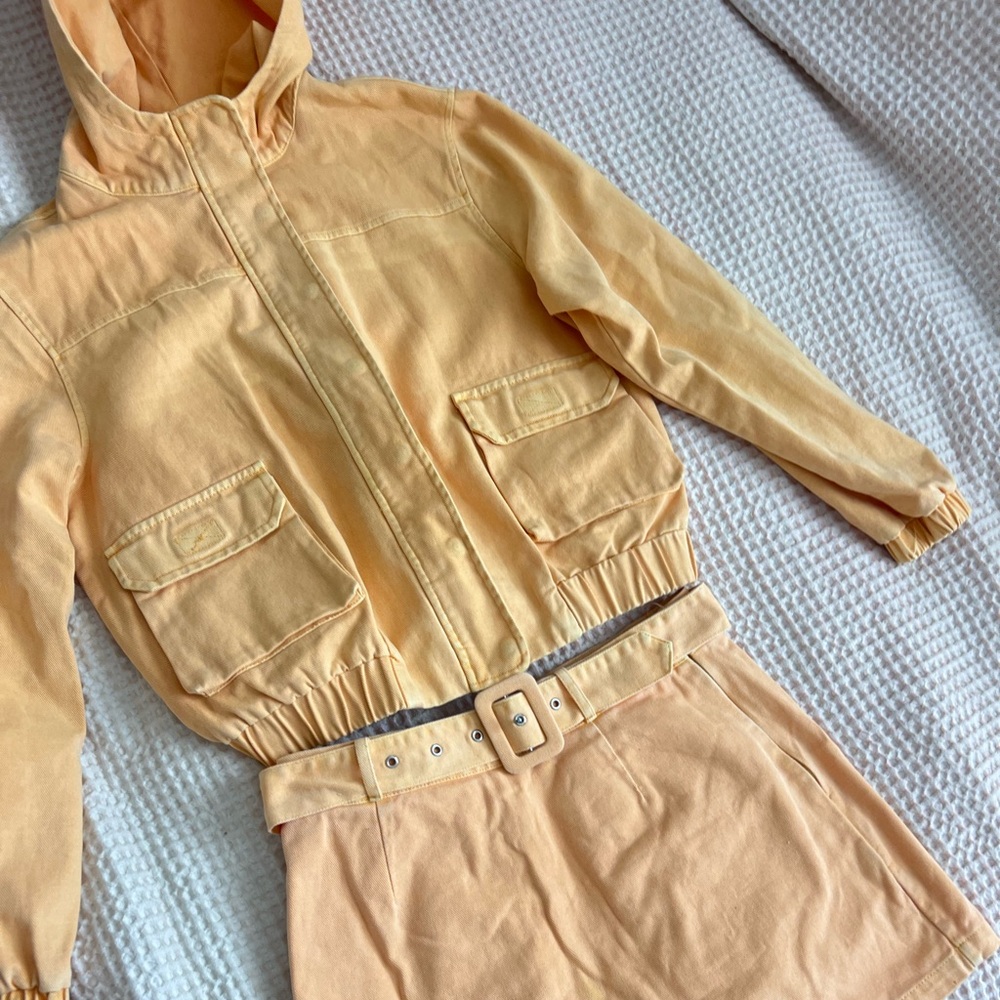 Sadie & Sage Two Piece Jacket and Skort Set